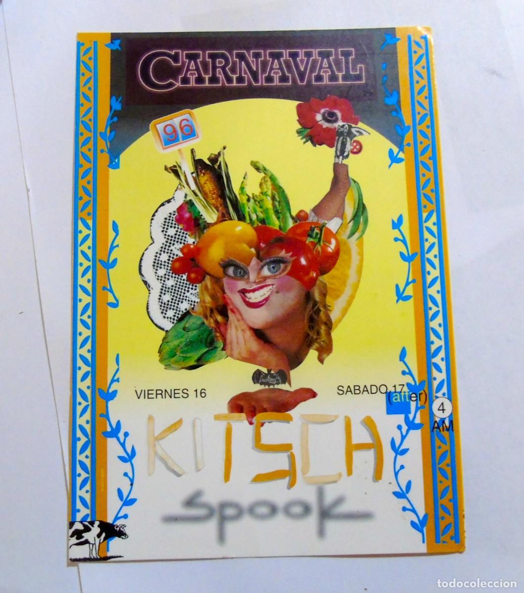 Paper Collecting Others: spook factory postal a&ntilde;o 96 firmada por el propietario gerente de la sala
