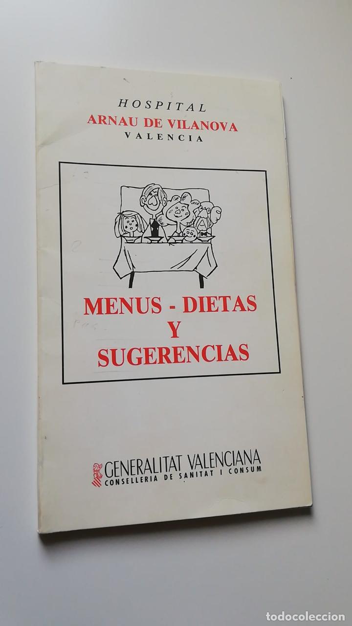 Outros artigos de papel: ANTIGUO MEN&Uacute; / OLD MENU: HOSPITAL ARNAU DE VILANOVA VALENCIA 1992 (80 pags)
