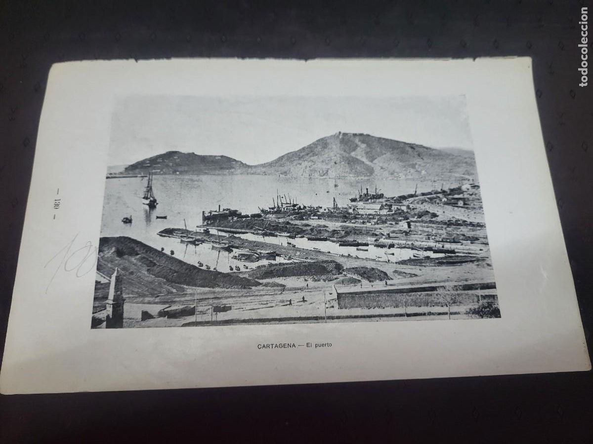 Outros artigos de papel: CARTAGENA MURCIA EL PUERTO PUBLICIDAD COMAS Y CIA BARCELONA
