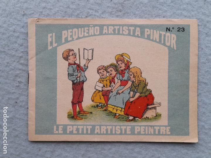 Sammelleidenschaft Andere Papierartikel: El peque&ntilde;o artista pintor. Cuaderno antiguo para colorear.