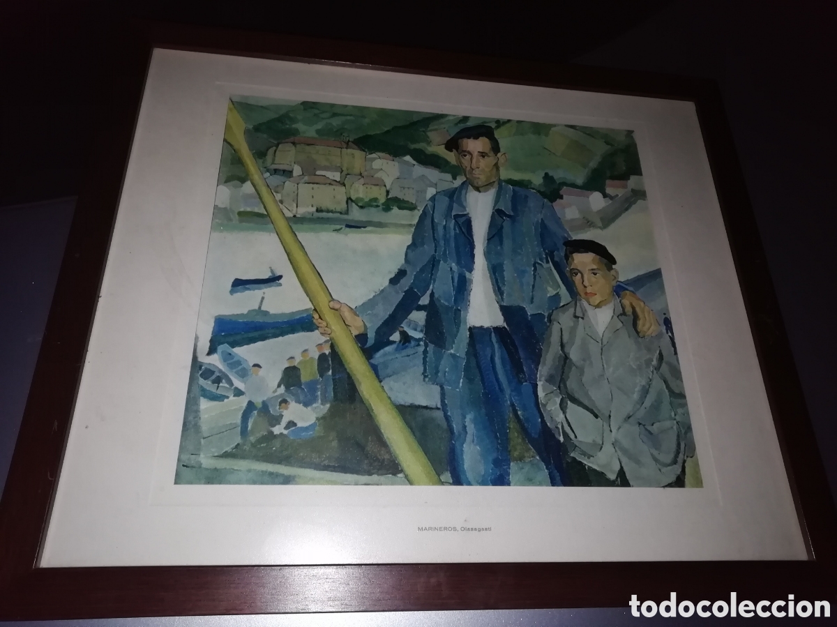 Otros art&iacute;culos de coleccionismo en papel: Litografia enmarcada - Foto 2