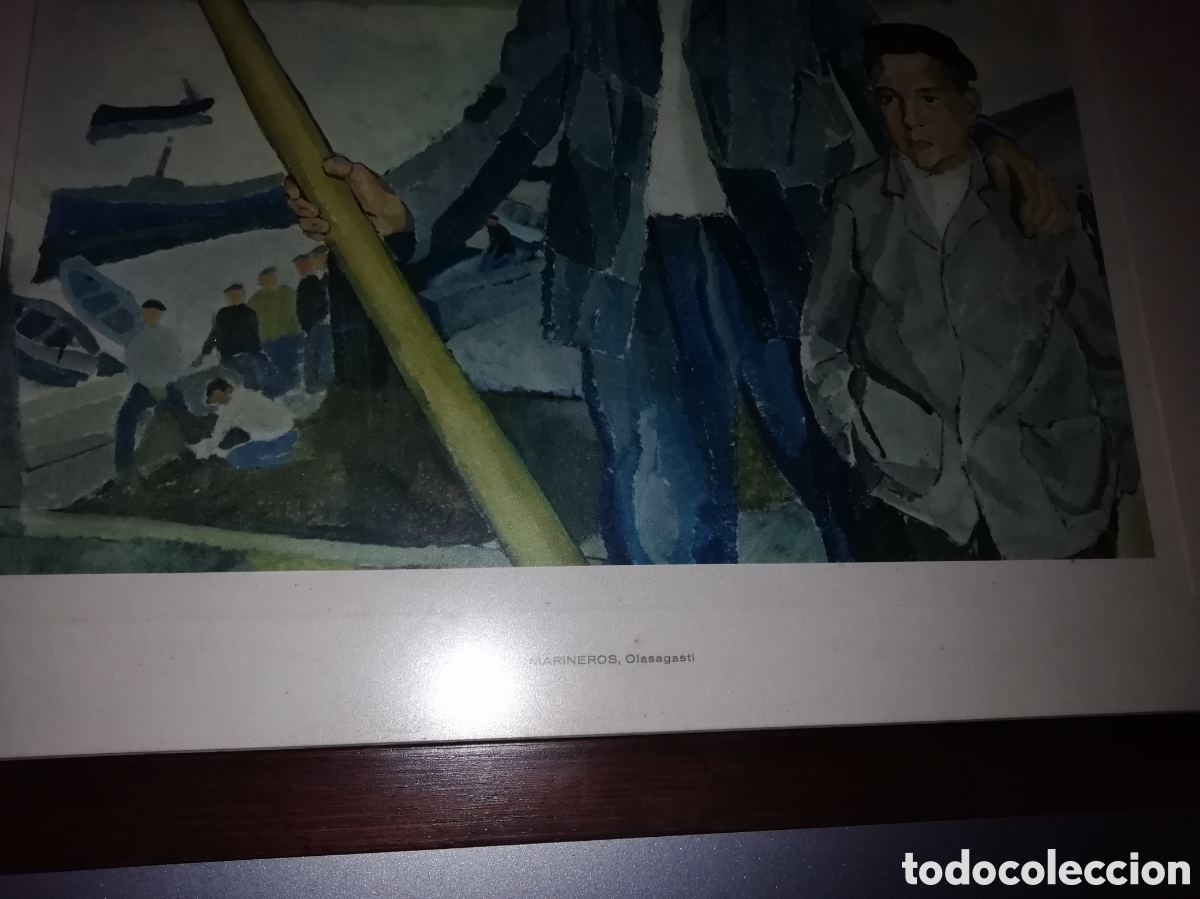 Otros art&iacute;culos de coleccionismo en papel: Litografia enmarcada - Foto 3
