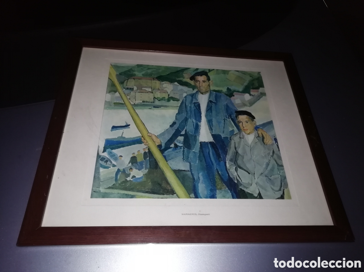 Otros art&iacute;culos de coleccionismo en papel: Litografia enmarcada - Foto 4