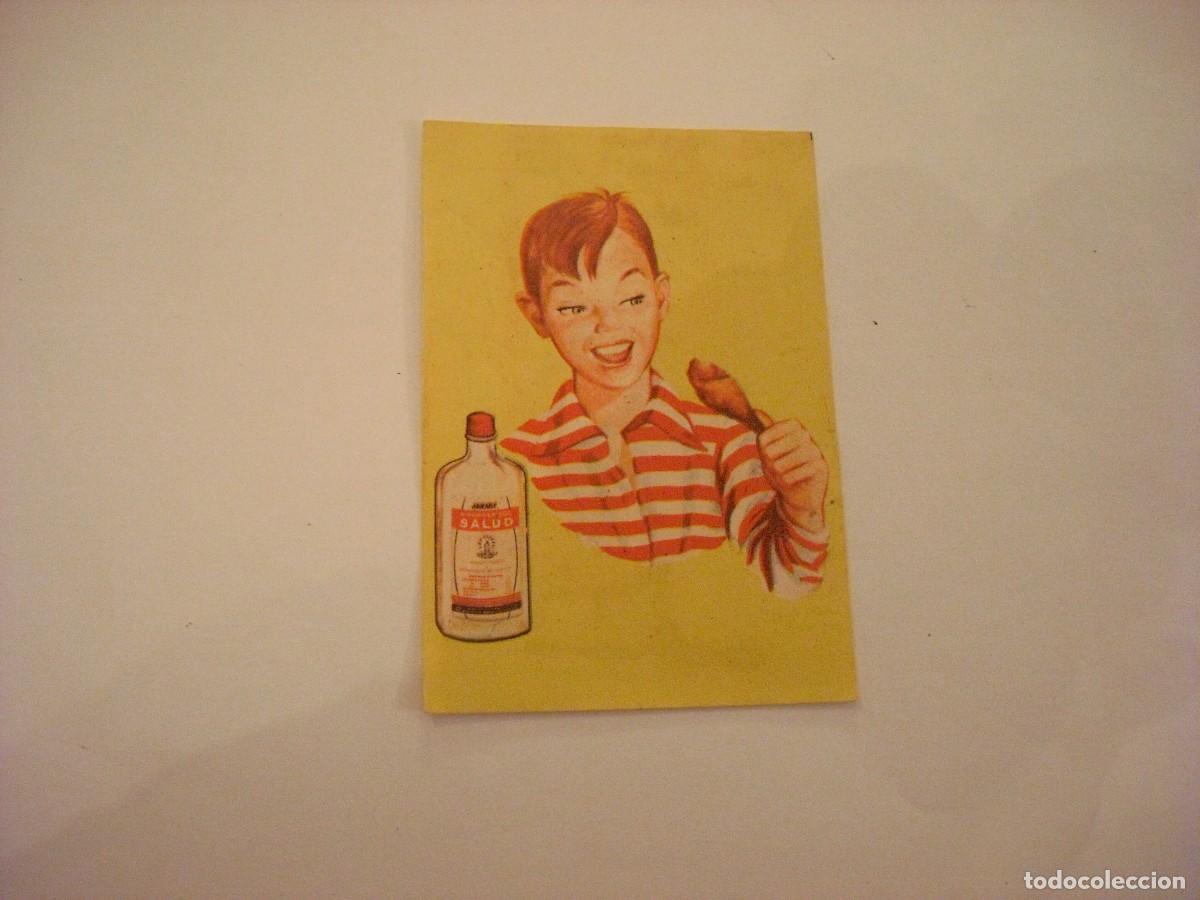 Collectionnisme Papier divers: JARABE DE HIPOFOSFITOS SALUD. PUBLICIDAD DE FARMACIA.