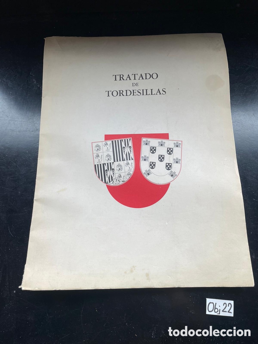 Otros art&iacute;culos de coleccionismo en papel: TRATADO DE TORDESILLAS - Foto 1