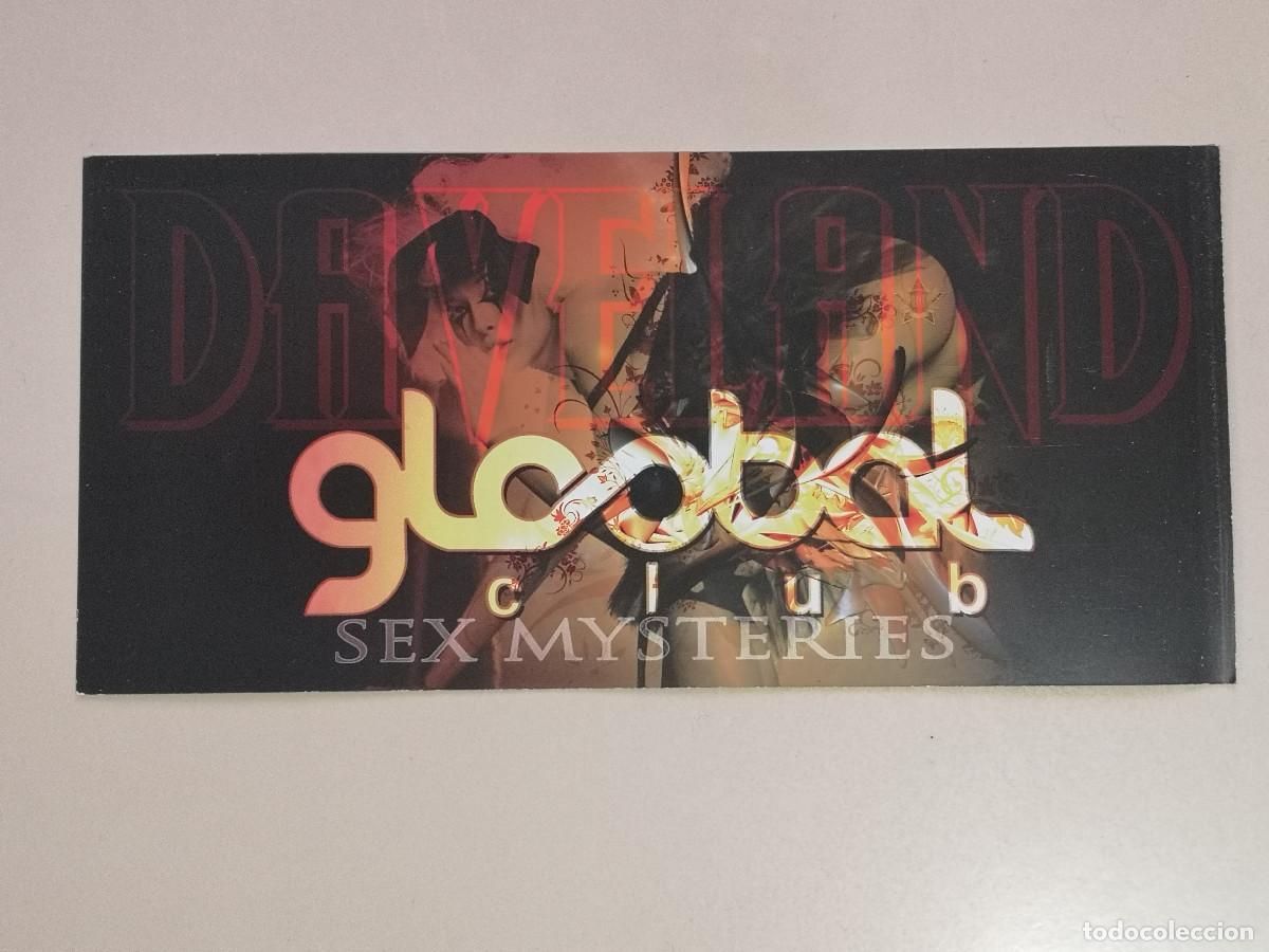 Otros art&iacute;culos de coleccionismo en papel: FLYER - DAVELAND GLOBAL CLUB - SEX MYSTERIES - 2010 FEBRERO