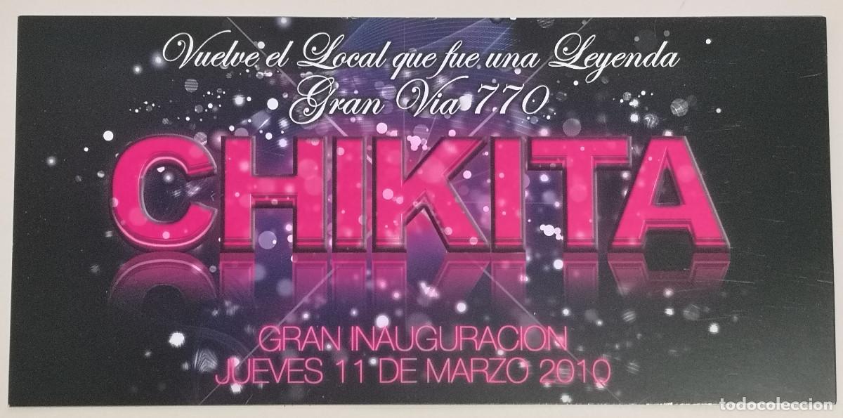 Otros art&iacute;culos de coleccionismo en papel: FLYER - CHIKITA MARZO 2010