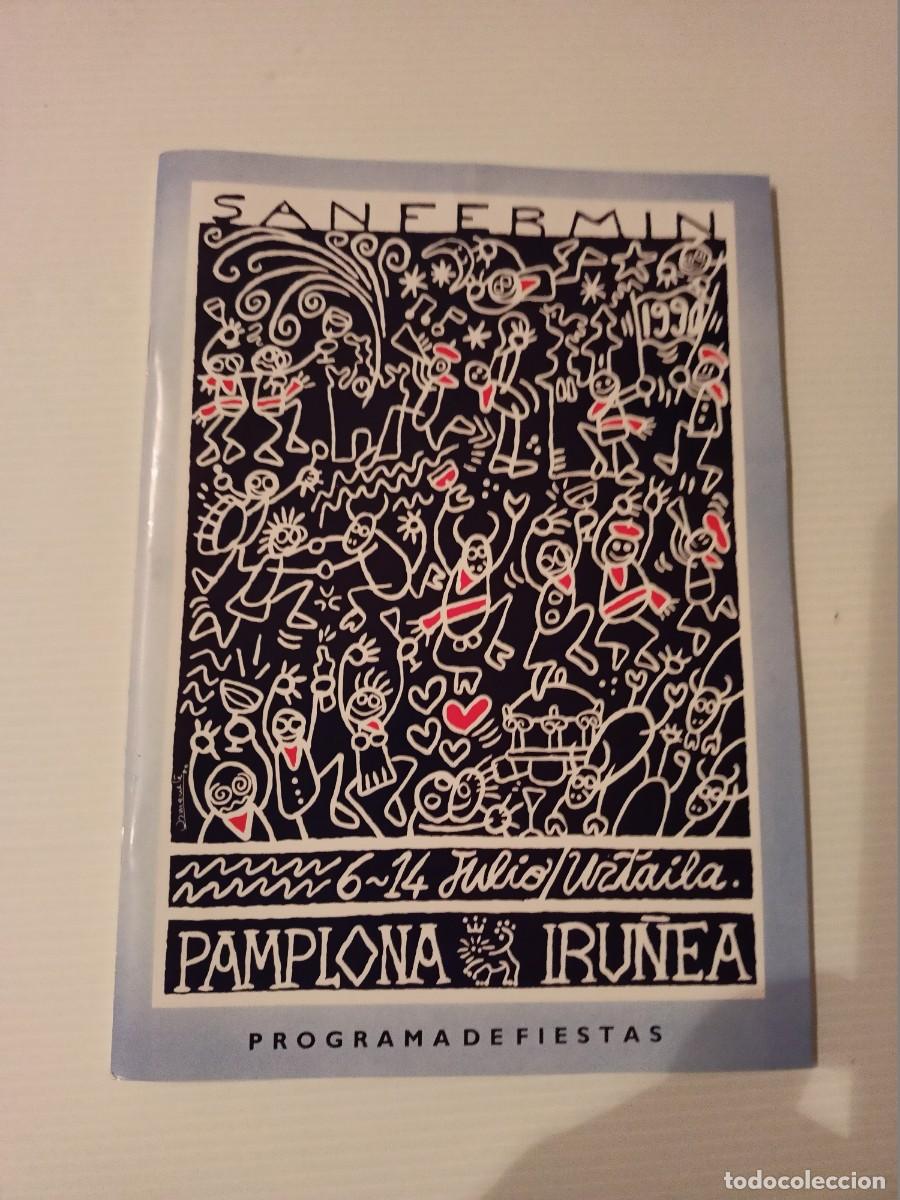 Otros Art&iacute;culos de Coleccionismo en Papel: Programa fiestas de SAN FERMIN 1990, con muchas fotos en el interior