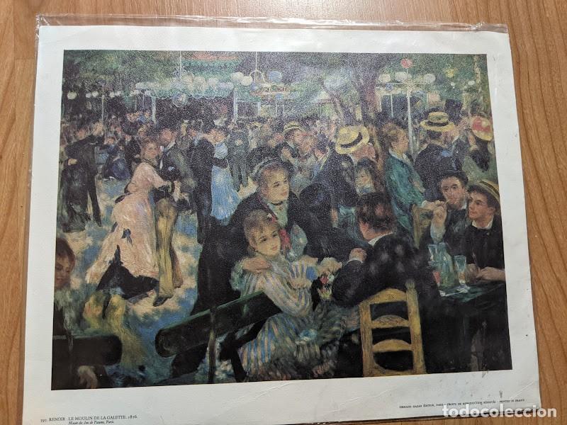 Otros Art&iacute;culos de Coleccionismo en Papel: L&Aacute;MINA REPRODUCCI&Oacute;N &laquo;LE MOULIN DE LA GALETTE&raquo; RENOIR
