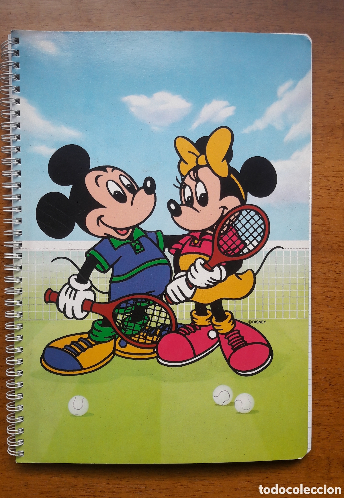 Otros Art&iacute;culos de Coleccionismo en Papel: Libreta cuaderno Mickey Minnie Disney Ambar. Tama&ntilde;o folio