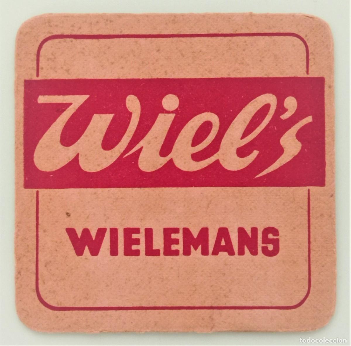 Altri oggetti di carta: ANTIGUO POSAVASOS. CERVEZA WIEL'S (B&Eacute;LGICA)