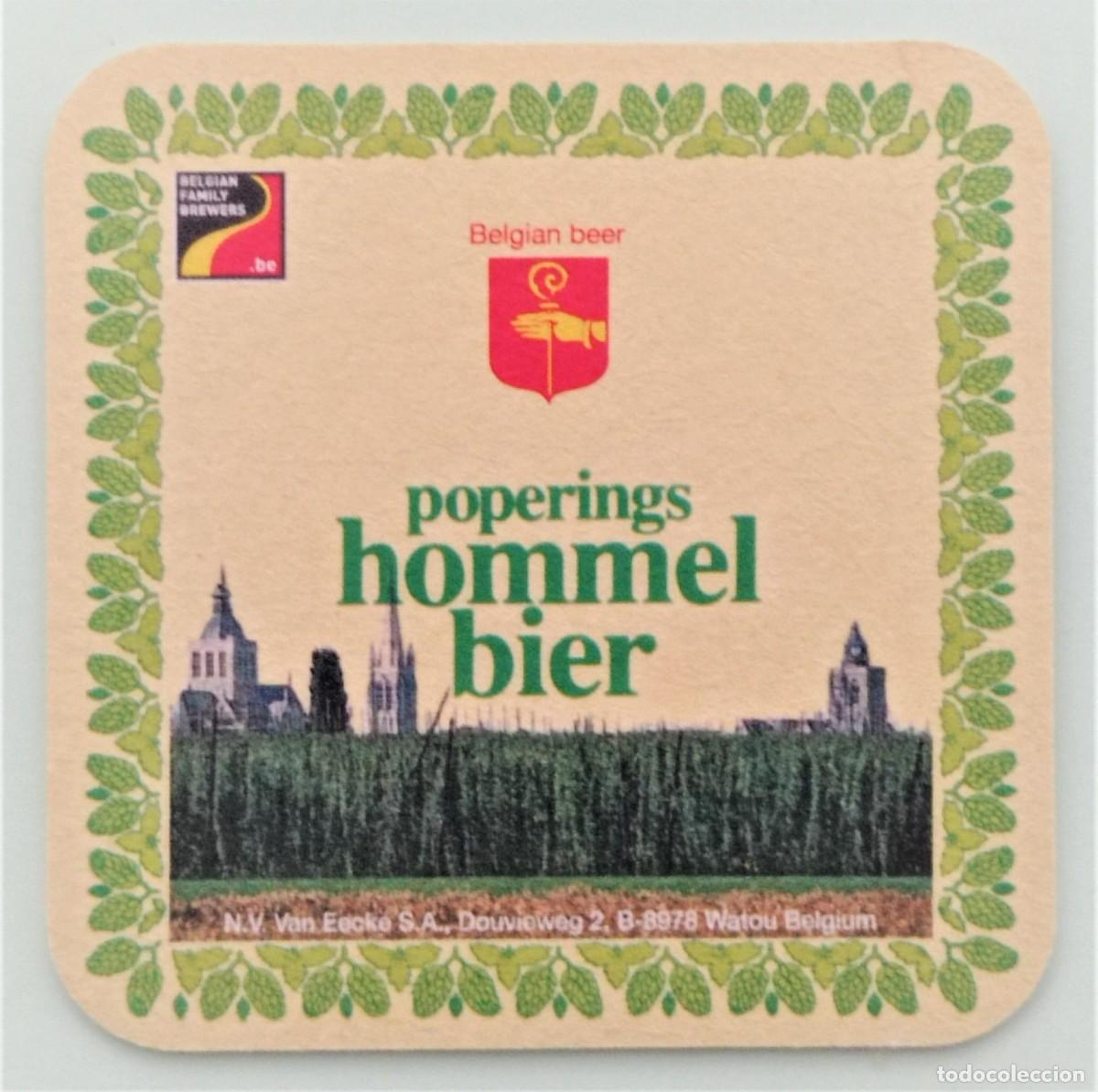 Otros Art&iacute;culos de Coleccionismo en Papel: POSAVASOS CERVEZA POPERINGS (B&Eacute;LGICA)