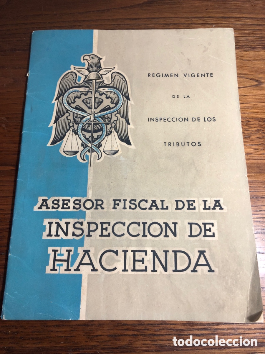 Otros Art&iacute;culos de Coleccionismo en Papel: LIBRO ASESOR FISCAL DE LA INSPECCI&Oacute;N DE HACIENDA R&Eacute;GIMEN VIGENTE DE TRIBUTOS 1954