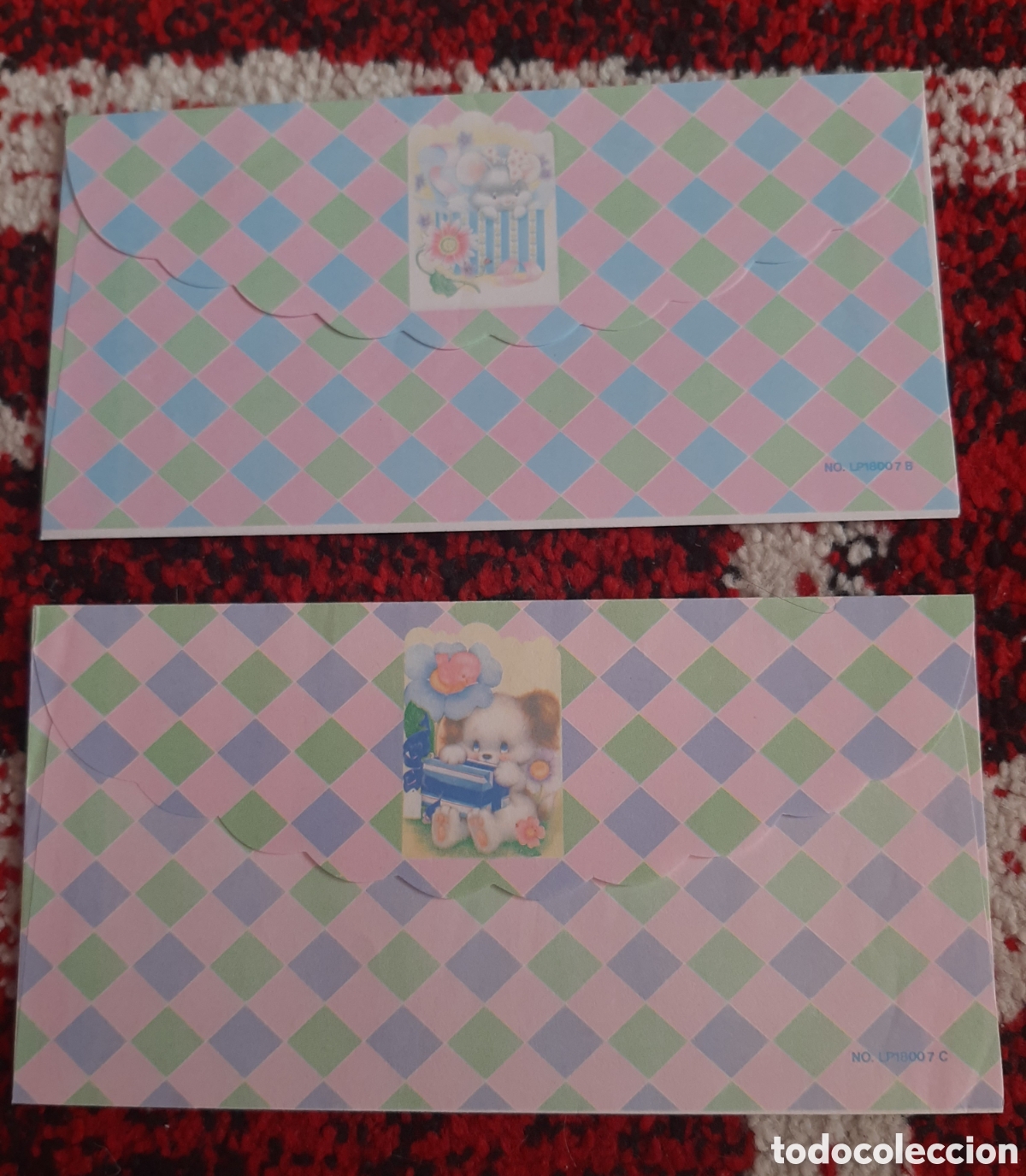 Sammelleidenschaft Andere Papierartikel: LOTE 2 SOBRES CAMBIO RATA Y PERRO COMPRA MINIMA 5&euro;