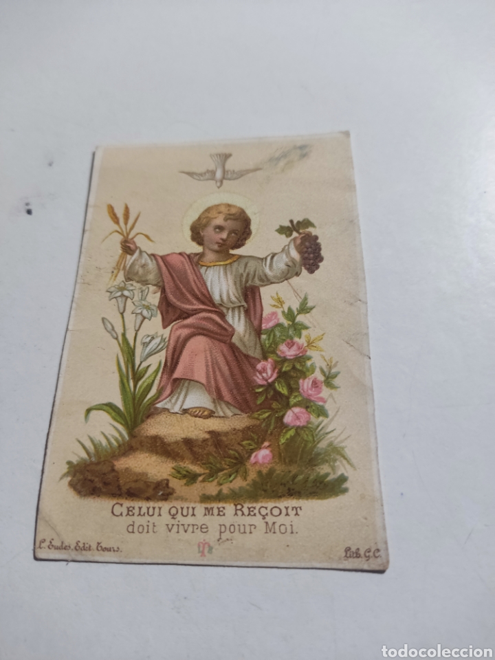Otros art&iacute;culos de coleccionismo en papel: Estampa religiosa antigua ni&ntilde;o Jes&uacute;s