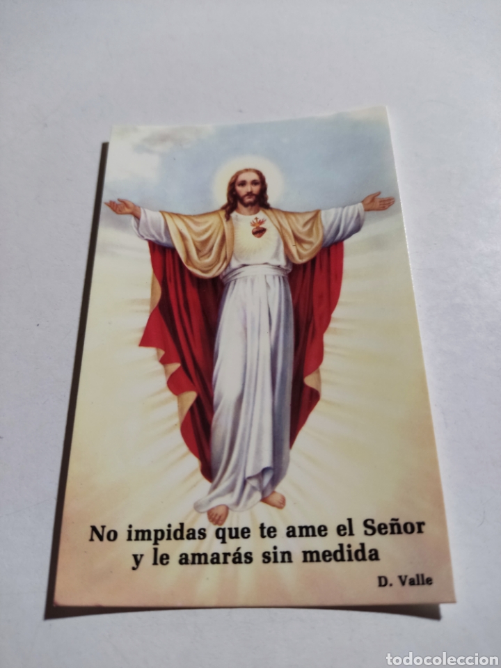 Otros art&iacute;culos de coleccionismo en papel: Estampa religiosa sagrado coraz&oacute;n de Jes&uacute;s