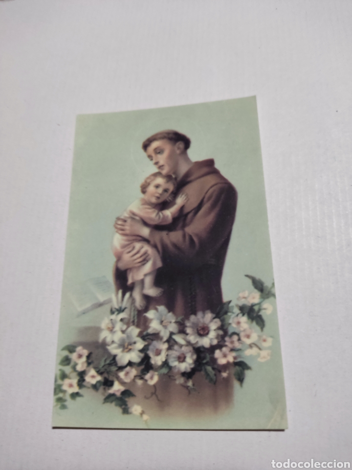 Otros Art&iacute;culos de Coleccionismo en Papel: Estampa religiosa San Antonio de Padua