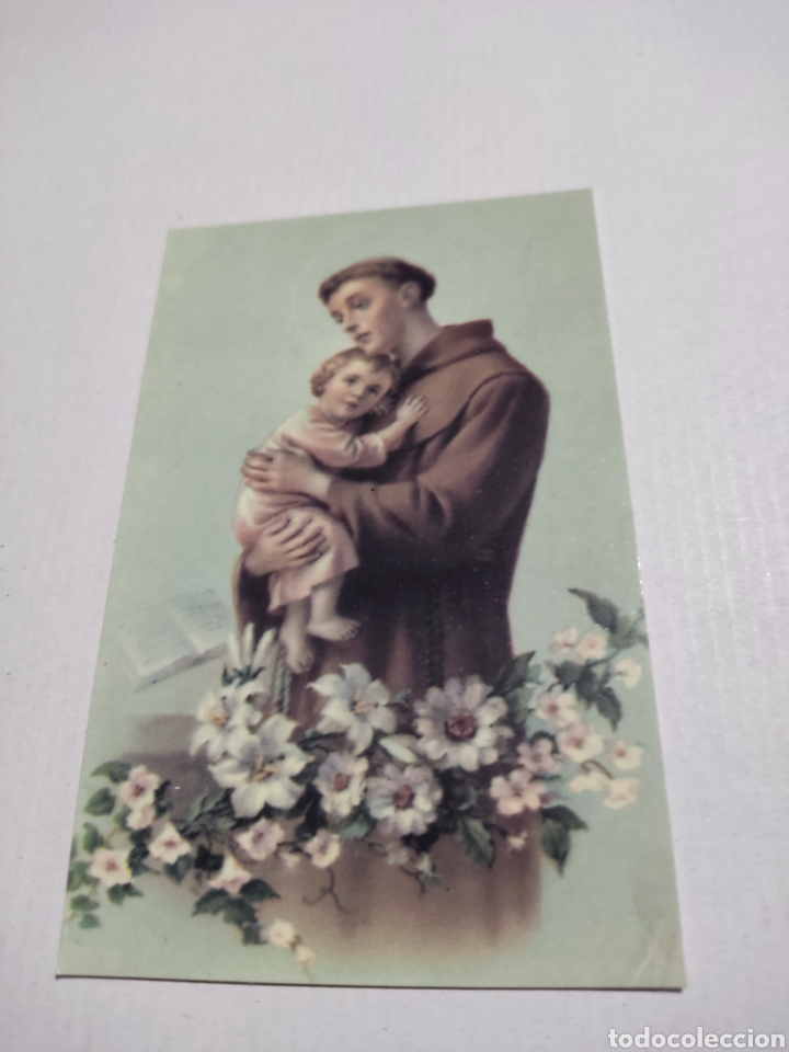 Otros Art&iacute;culos de Coleccionismo en Papel: Estampa religiosa San Antonio de Padua