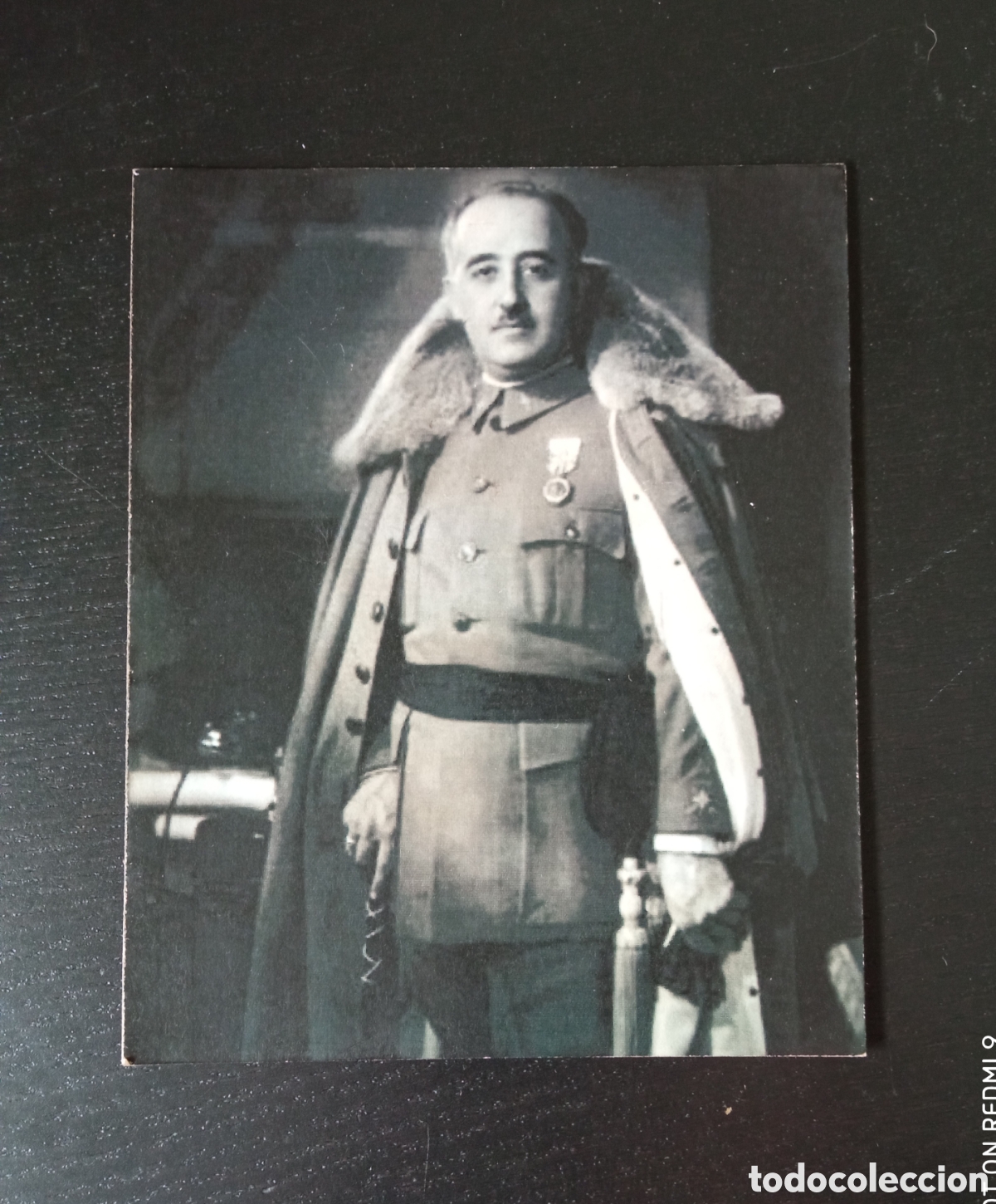 Otros art&iacute;culos de coleccionismo en papel: ANTIGUA TARJETA, FOTOGRAF&Iacute;A GENERAL, FRANCISCO FRANCO.