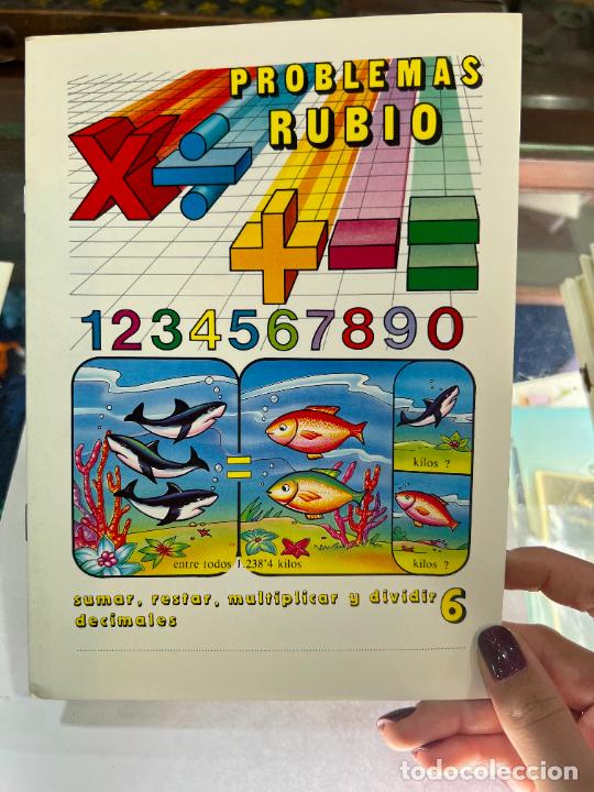 Outros artigos de papel: CUADERNILLO PROBLEMAS RUBIO - DE SUMAR, RESTAR, MULTIPLICAR Y DIVIDIR DECIMALES - N&ordm; 6 - 3