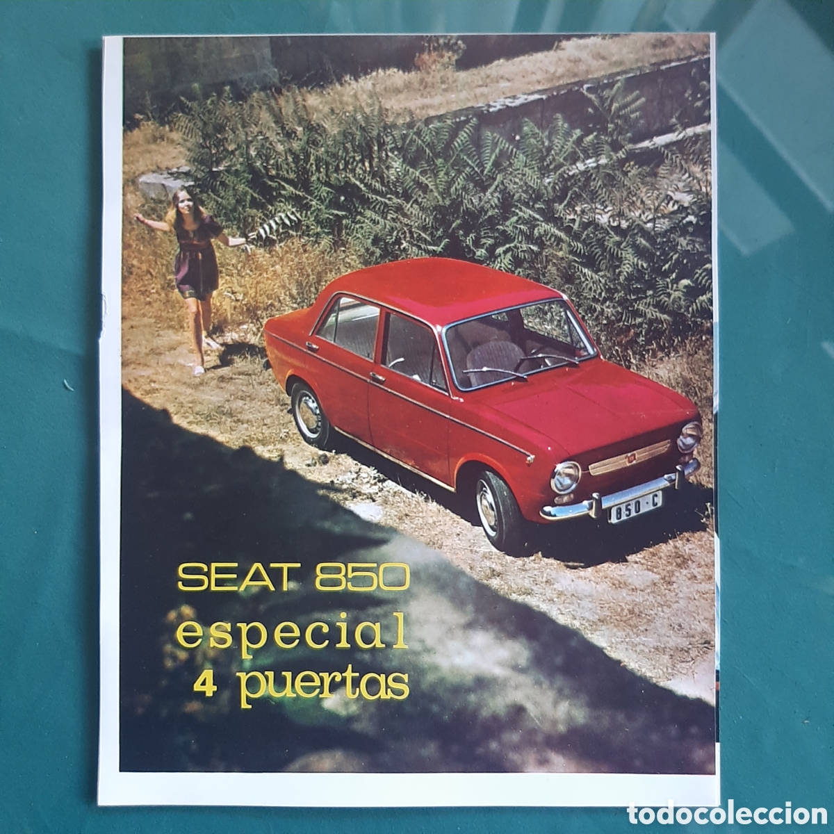Otros art&iacute;culos de coleccionismo en papel: Reportaje automovil seat 850 especial 4 puertas