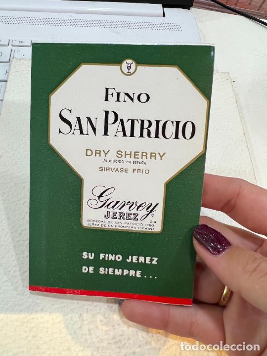Paper Collecting Others: LIBRETA PUBLICIDAD - GARVEY JEREZ - BRANDY - ESPL&Eacute;NDIDO - FINO SAN PATRICIO