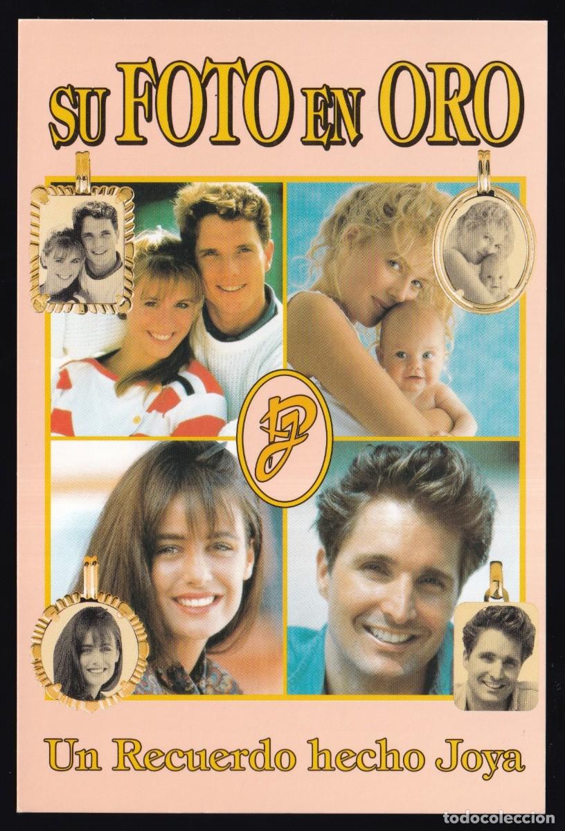 Otros Art&iacute;culos de Coleccionismo en Papel: *Pe&ntilde;a Joyeros, S.L. - Su foto en oro* Flyer 100x150 mms. Dorso impreso