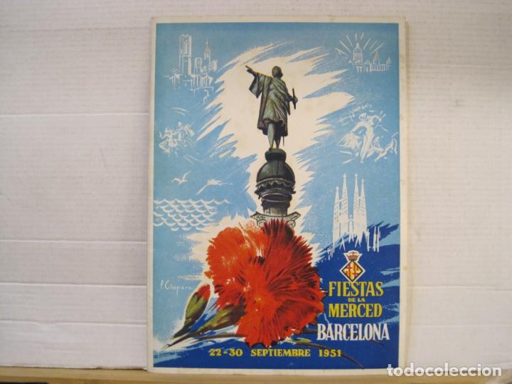 Sammelleidenschaft Andere Papierartikel: BARCELONA-FIESTAS DE LA MERCED A&Ntilde;O 1951-FESTES DE LA MERCE 1951-VER FOTOS-(K-8398)