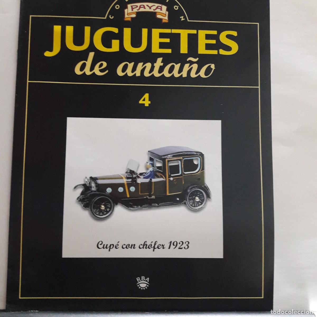 Otros Art&iacute;culos de Coleccionismo en Papel: Cupe con chofer 1923 fasciculo Paya juguetes de anta&ntilde;o