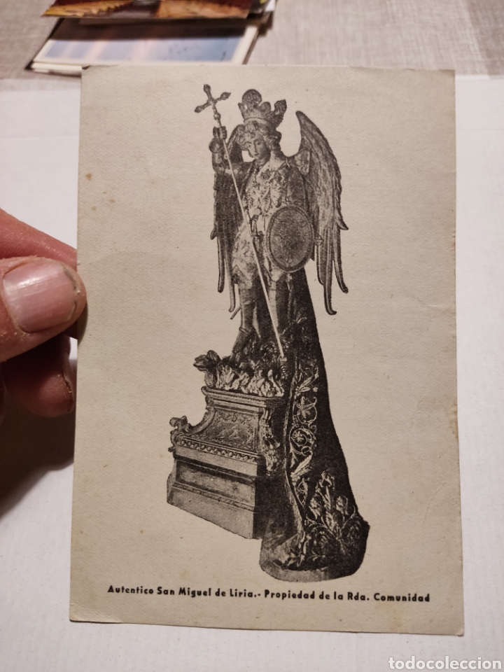 Otros Art&iacute;culos de Coleccionismo en Papel: Estampa religiosa oraci&oacute;n San Miguel