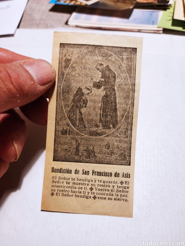 Otros Art&iacute;culos de Coleccionismo en Papel: Estampa religiosa San Francisco de As&iacute;s