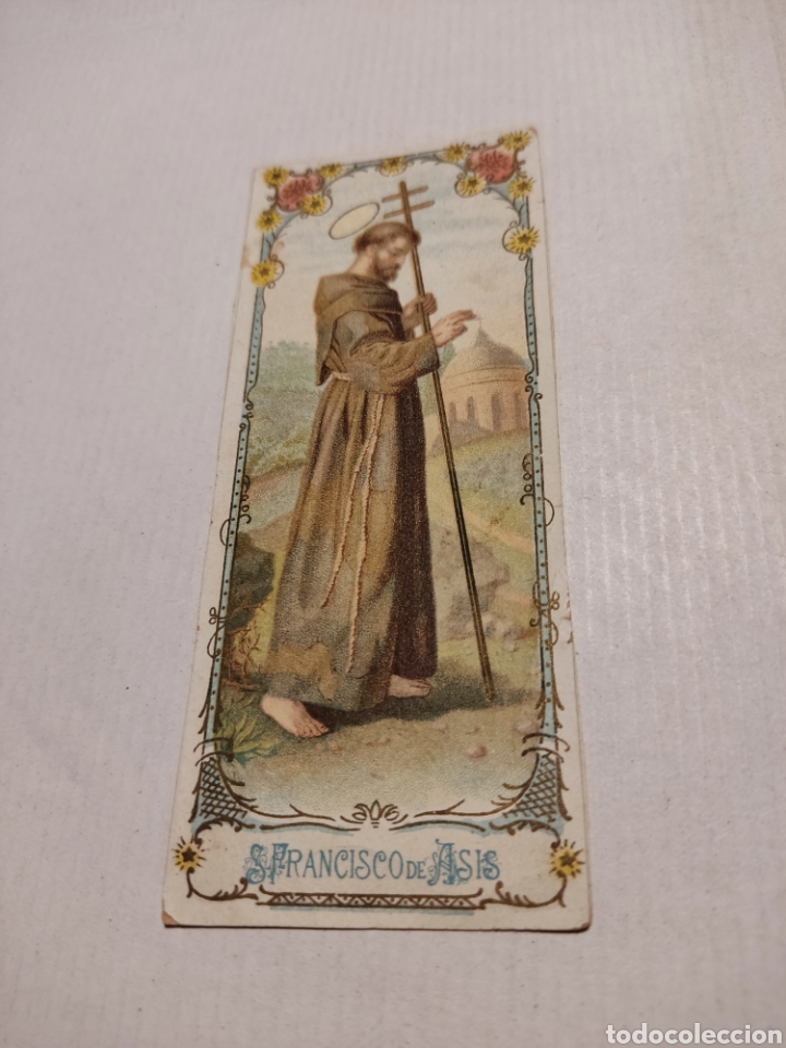 Otros Art&iacute;culos de Coleccionismo en Papel: Estampa religiosa San Francisco de As&iacute;s