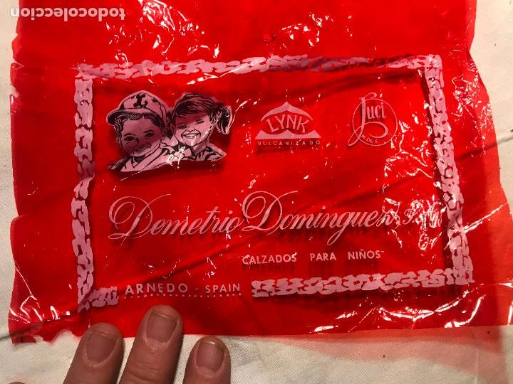 Otros art&iacute;culos de coleccionismo en papel: calzados para ni&ntilde;os Demetrio Dominguez,Arnedo, La Rioja antiguo papel celofan para envolver