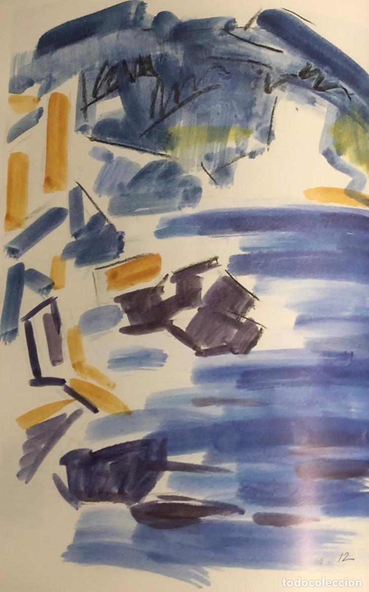 Otros art&iacute;culos de coleccionismo en papel: Arte. Serie La cala encantada, de Eva Mus. P&aacute;gina de revista. Enmarcable.