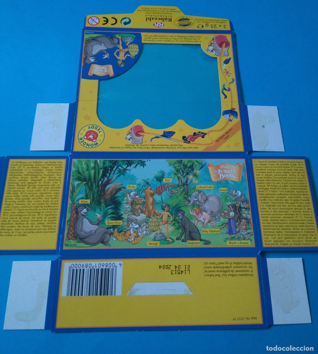 Otros Art&iacute;culos de Coleccionismo en Papel: caja pack Rubezahl & Koch coleccion jungle book libro selva figurita disney carton