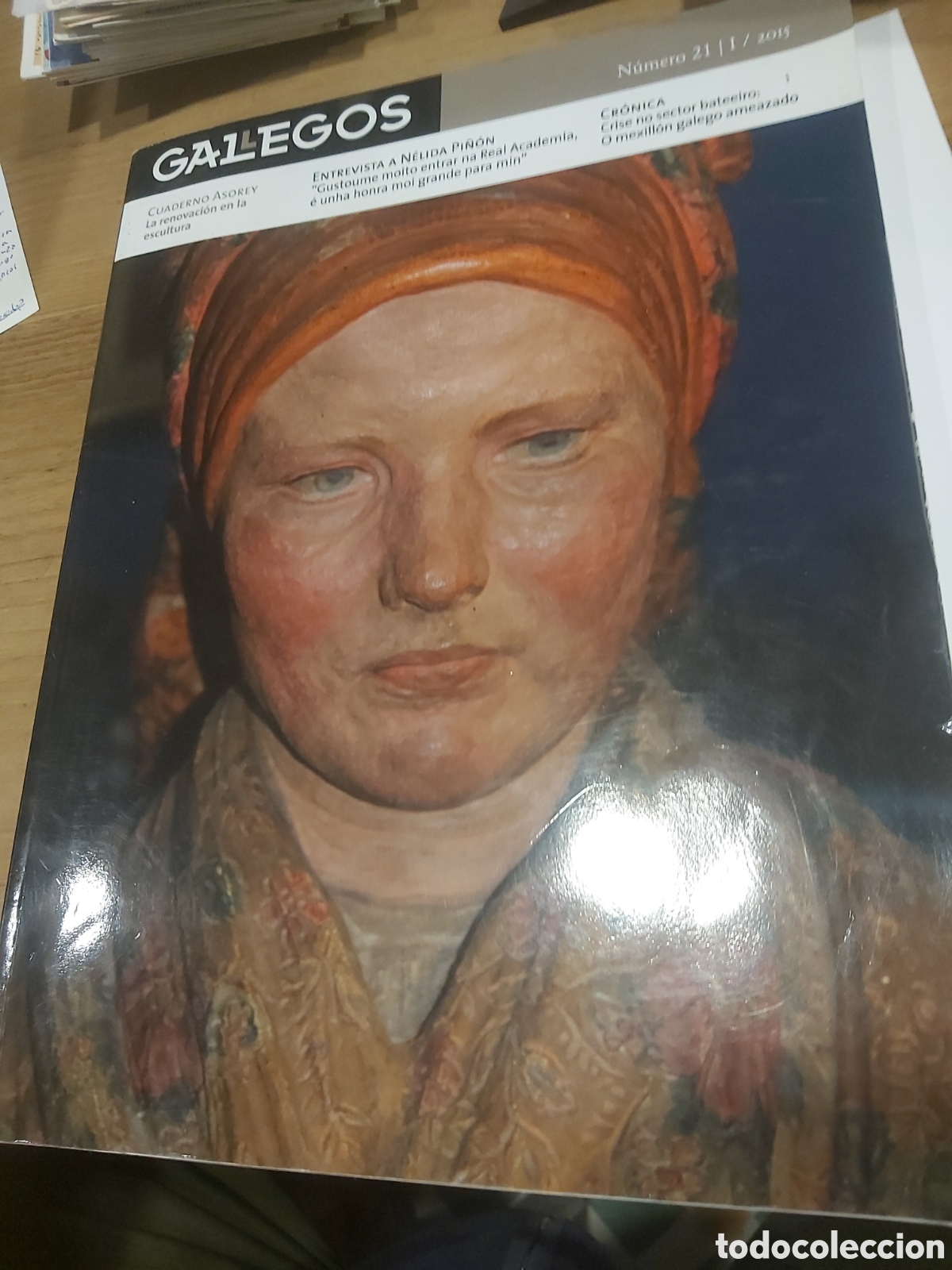 Collectionnisme Papier divers: Galegos cuaderno asorey Nelida pi&ntilde;&oacute;n n&uacute;mero 21 I 2015