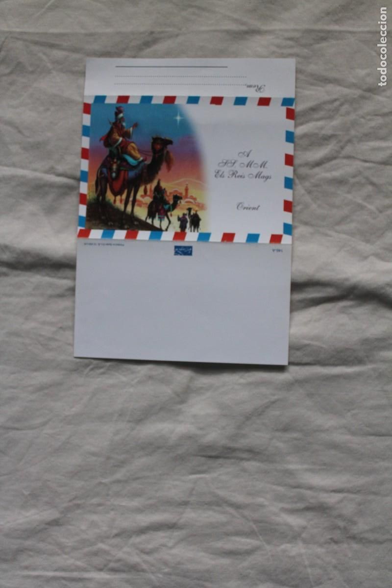 Sammelleidenschaft Andere Papierartikel: CARTA A LOS REYES MAGOS. EN CATALAN. APROX. 17 x 24 cm desplegada. EDITA ALLEGRO, REF 146/A.