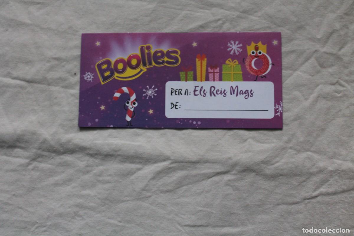 Sammelleidenschaft Andere Papierartikel: CARTA A LOS REYES MAGOS. EN CATALAN. APROX. 21 x 29 cm desplegada. BOOLIES.