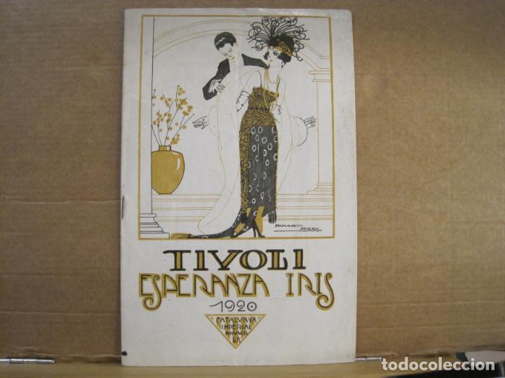 Otros art&iacute;culos de coleccionismo en papel: BARCELONA-TIVOLI ESPERANZA IRIS-PROGRAMA ANTIGUO-A&Ntilde;O 1920-CATALUNYA IMPERIAL-VER FOTOS-(K-8445)