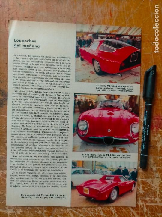 Paper Collecting Others: OFERTA POR LOTES, ANTIGUA HOJA PUBLICIDAD - COCHE AUTO MOTOR