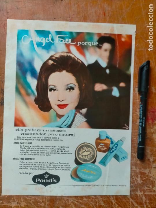 Paper Collecting Others: OFERTA POR LOTES, ANTIGUA HOJA PUBLICIDAD - CREMAS PONDS