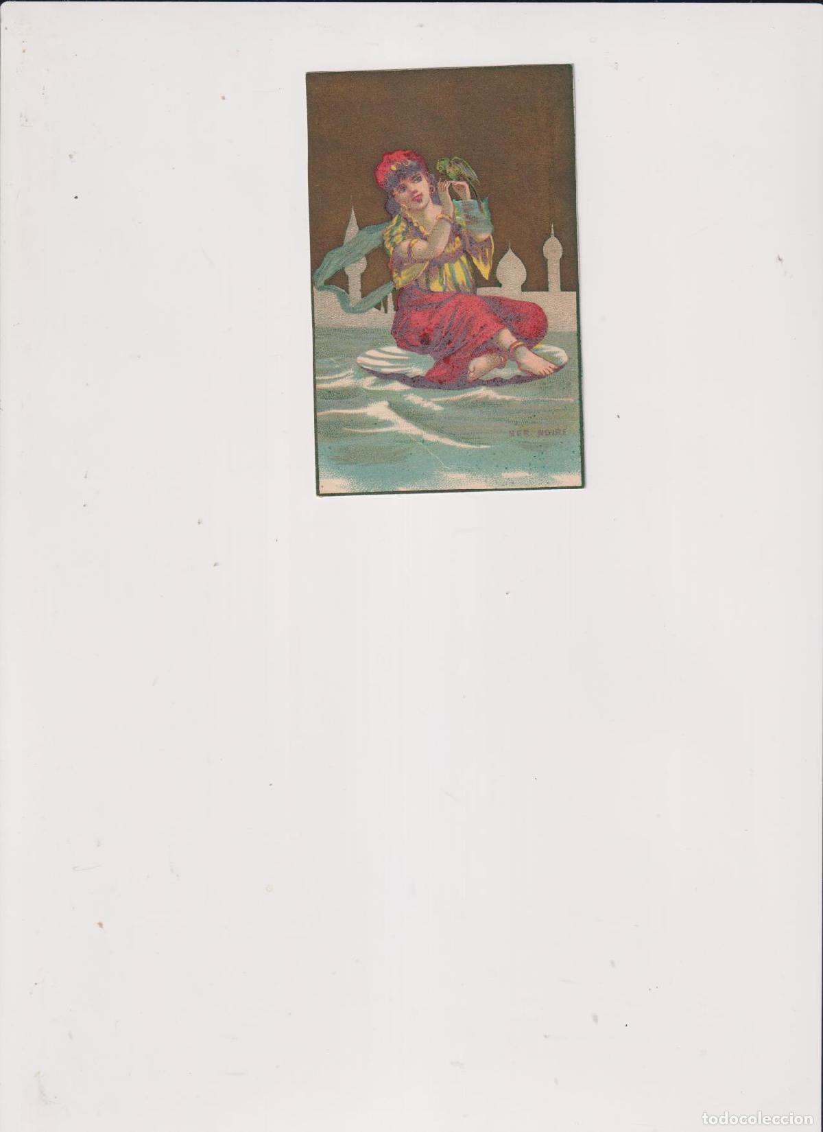 Collectionnisme Papier divers: Cromo-Tarjeta. F&aacute;brica de Camas de Hierro. Juan S&aacute;enz. Sevilla. Siglo XIX