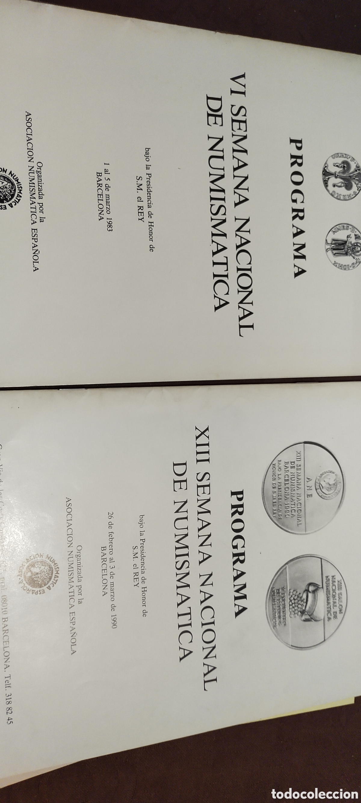 Otros art&iacute;culos de coleccionismo en papel: Programa semanal nacional de numism&aacute;tica