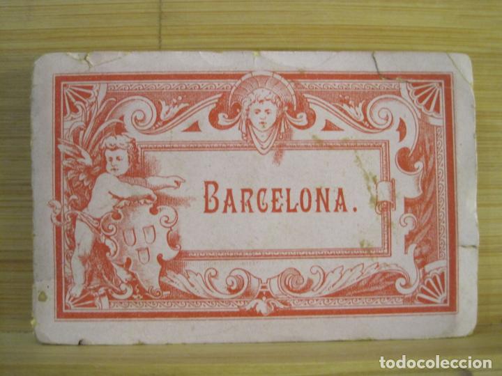 Sammelleidenschaft Andere Papierartikel: BARCELONA-ALBUM CON VISTAS ANTIGUAS DE LA CIUDAD-VER FOTOS-(100.037)
