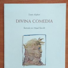 Otros Artículos de Coleccionismo en Papel: CUADERNO DE LA DIVINA COMEDIA - OCHO DIBUJOS DE BARCELÓ. Lote 387492594