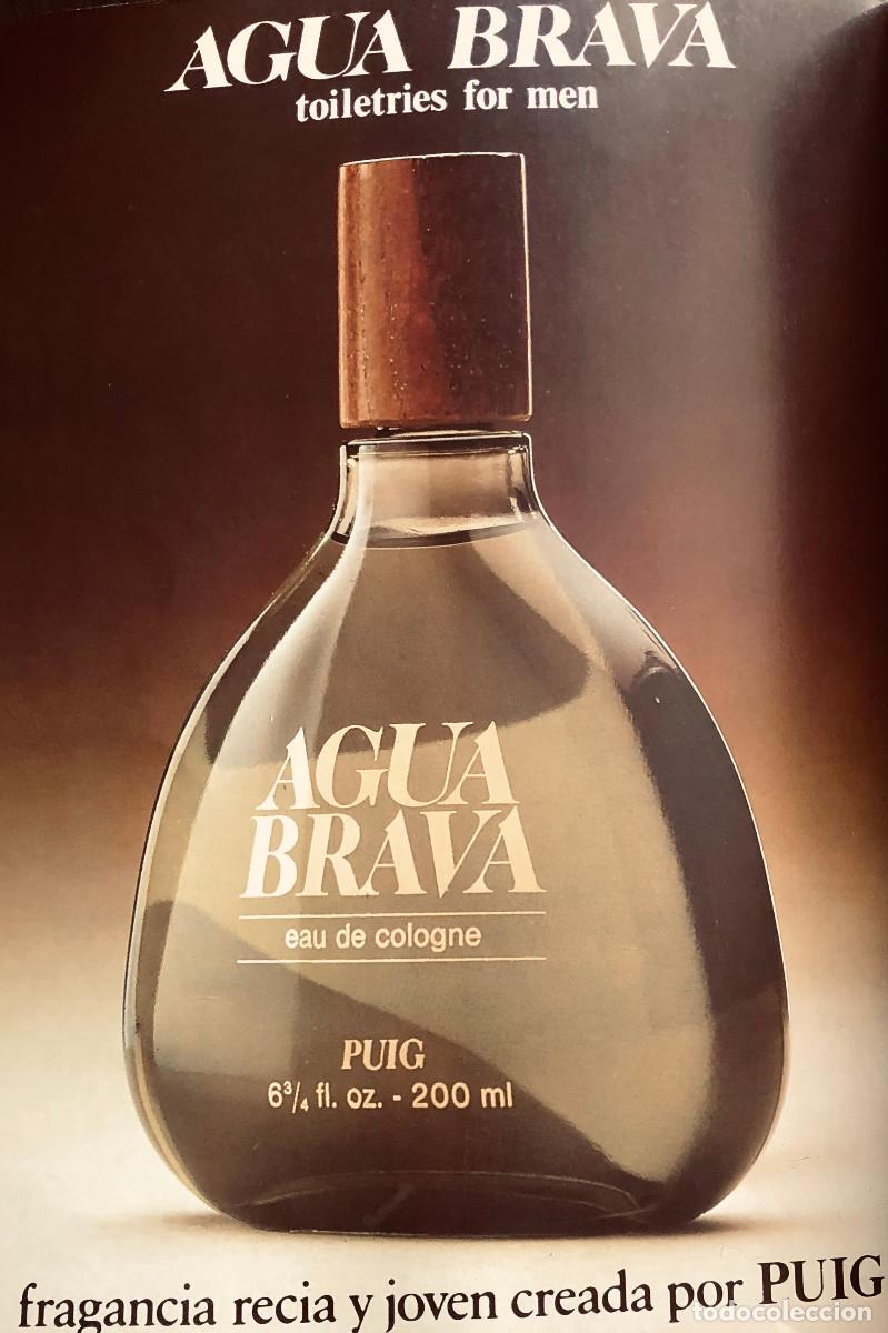 Otros Art&iacute;culos de Coleccionismo en Papel: Publicidad de Agua Brava. P&aacute;gina de revista original a&ntilde;o 1982. Buen estado.