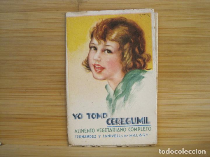 Otros Art&iacute;culos de Coleccionismo en Papel: MALAGA-CEREGUMIL-CALENDARIO A&Ntilde;O 1935-PUBLICIDAD ANTIGUA-VER FOTOS-(100.209)