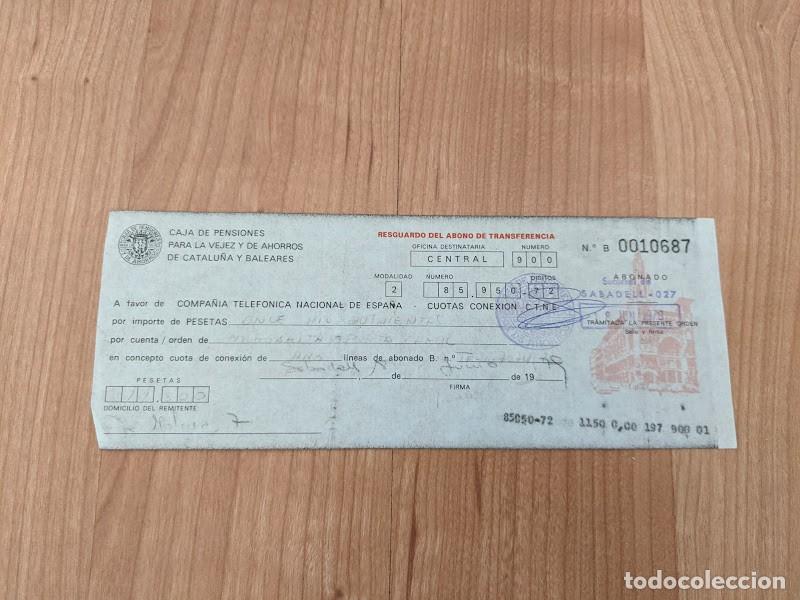 Paper Collecting Others: RESGUARDO ABONO POR TRANSFERENCIA CAJA PREVISI&Oacute;N Y SOCORRO