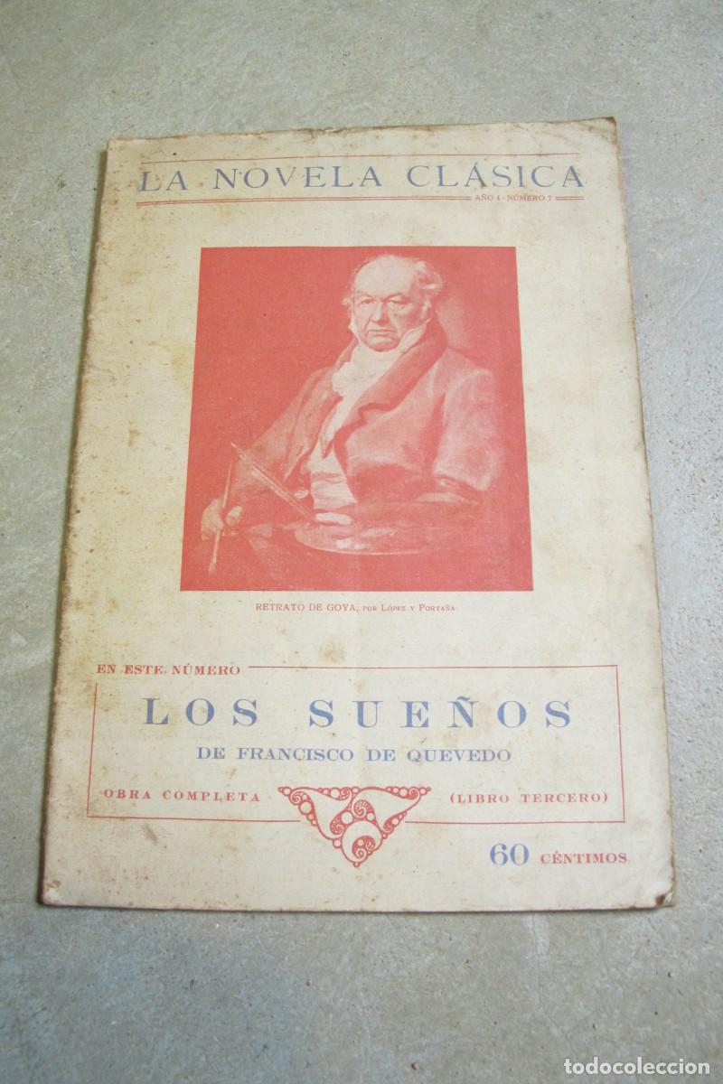 Otros Art&iacute;culos de Coleccionismo en Papel: LOS SUE&Ntilde;OS. FRANCISCO QUEVEDO. LA NOVELA CLASICA A&Ntilde;O 1 NUM 7