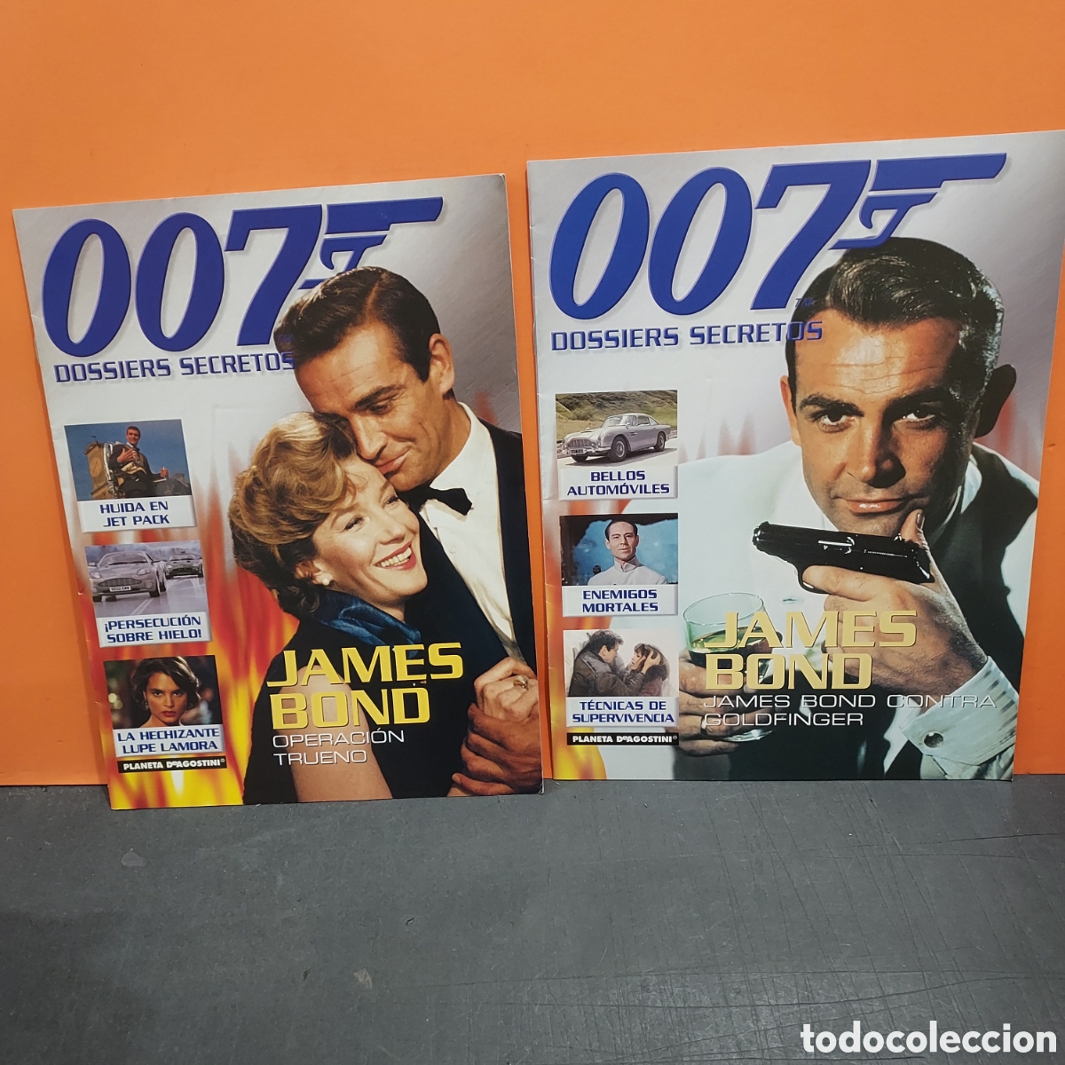 Otros art&iacute;culos de coleccionismo en papel: COLECCIONABLE...007..DOSSIERS SECRETOS....DOS FASCICULOS....PLANETA D'AGOSTINI...2003...